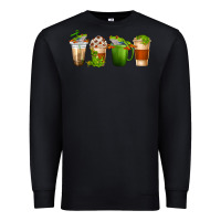 Black frog coffee cups Premium Sweatshirt - texasbilliewilder