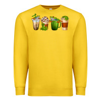 Lemon frog coffee cups Premium Sweatshirt - texasbilliewilder