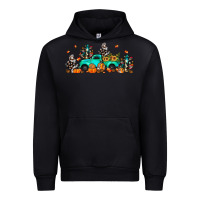 Black fall cactus pumpkin truck Urban Hoodie - JahusDesignShop