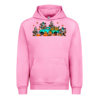 Fuchsia Pink fall cactus pumpkin truck Urban Hoodie - JahusDesignShop