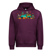 Mauve Wine fall cactus pumpkin truck Urban Hoodie - JahusDesignShop
