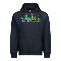 Navy fall cactus pumpkin truck Urban Hoodie - JahusDesignShop