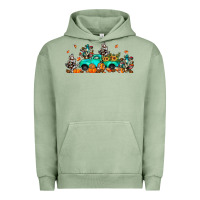 Pigment Oil Green fall cactus pumpkin truck Urban Hoodie - JahusDesignShop