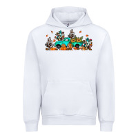 White fall cactus pumpkin truck Urban Hoodie - JahusDesignShop