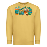 Antique Gold gemstone coffee cups Premium Sweatshirt - texasbilliewilder