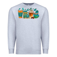 Heather Grey gemstone coffee cups Premium Sweatshirt - texasbilliewilder