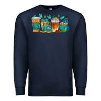 Navy gemstone coffee cups Premium Sweatshirt - texasbilliewilder