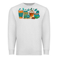 Oatmeal Heather gemstone coffee cups Premium Sweatshirt - texasbilliewilder