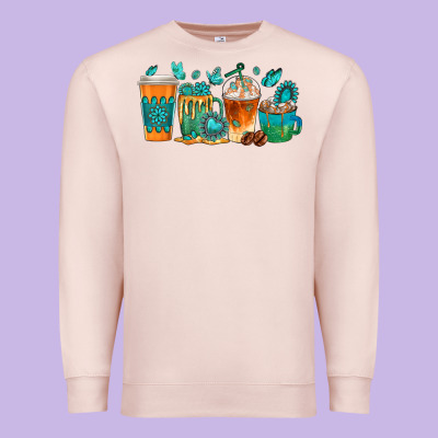 Premium Sweatshirt gemstone coffee cups