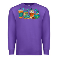 Purple gemstone coffee cups Premium Sweatshirt - texasbilliewilder
