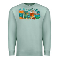 Seafoam gemstone coffee cups Premium Sweatshirt - texasbilliewilder