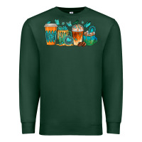 Sports Green gemstone coffee cups Premium Sweatshirt - texasbilliewilder