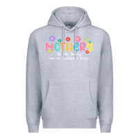 Heather Grey mothers are like flower Premium Hoodie - JahusDesignShop