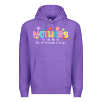 Purple mothers are like flower Premium Hoodie - JahusDesignShop