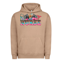 Pigment Burro nurse with race and oto equipment Urban Hoodie - AdoDesignShop