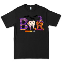 Black dental boo halloween Premium Tee - LillyAllenDesigns