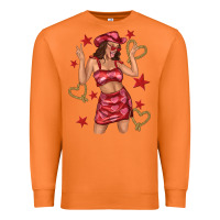Carrot heart cowgirl Premium Sweatshirt - texasbilliewilder
