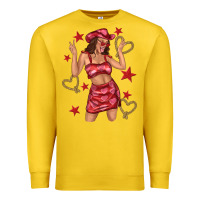 Lemon heart cowgirl Premium Sweatshirt - texasbilliewilder