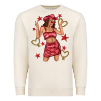Sandshell heart cowgirl Premium Sweatshirt - texasbilliewilder
