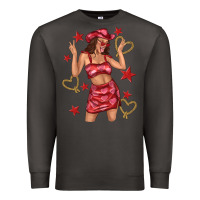Smoke heart cowgirl Premium Sweatshirt - texasbilliewilder
