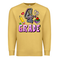 Antique Gold Fourth Grade Premium Sweatshirt - RanaPortraitStore