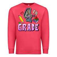 Cardinal Fourth Grade Premium Sweatshirt - RanaPortraitStore