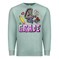 Seafoam Fourth Grade Premium Sweatshirt - RanaPortraitStore
