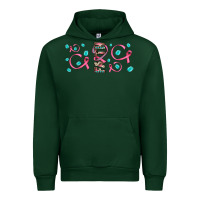 Forest Green faith ribbon gemstone Urban Hoodie - JahusDesignShop