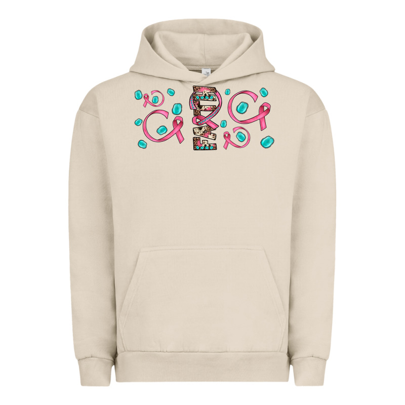Faith Ribbon Gemstone Urban Hoodie by JahusDesignShop | Teevron