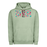Pigment Oil Green faith ribbon gemstone Urban Hoodie - JahusDesignShop