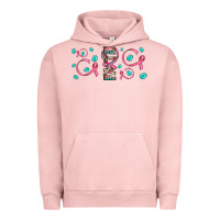 Pigment Salmon faith ribbon gemstone Urban Hoodie - JahusDesignShop