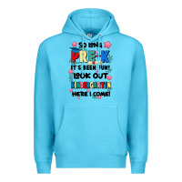 Ocean Blue so long pre k Premium Hoodie - JahusDesignShop