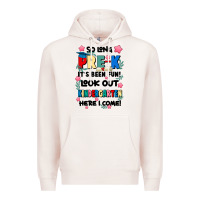 Pale Pink so long pre k Premium Hoodie - JahusDesignShop