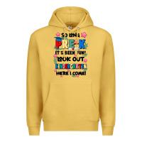 Antique Gold so long pre k Premium Hoodie - JahusDesignShop