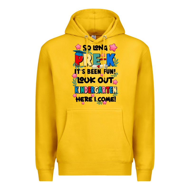 So Long Pre K Premium Hoodie by JahusDesignShop | Teevron