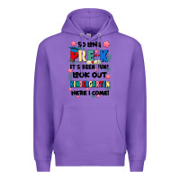 Purple so long pre k Premium Hoodie - JahusDesignShop