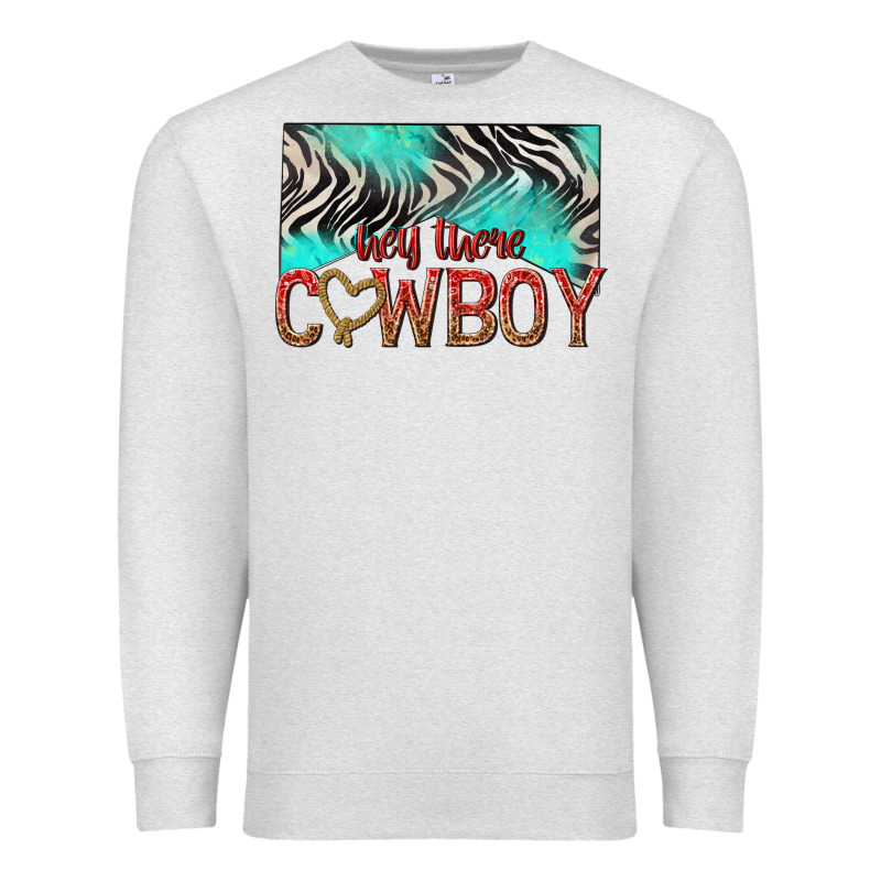 Hey There Cowboy Premium Sweatshirt by texasbilliewilder | Teevron