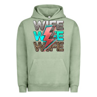 Pigment Oil Green racing wife wife wife Urban Hoodie - AdoDesignShop