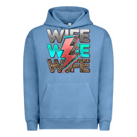 Pigment Pebble Blue racing wife wife wife Urban Hoodie - AdoDesignShop
