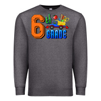 Charcoal Heather Sixth Grade Premium Sweatshirt - RanaPortraitStore