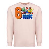 Pale Pink Sixth Grade Premium Sweatshirt - RanaPortraitStore
