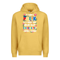 Antique Gold so long pre k Premium Hoodie - JahusDesignShop