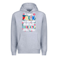 Heather Grey so long pre k Premium Hoodie - JahusDesignShop