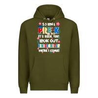 Army Green so long pre k Premium Hoodie - JahusDesignShop