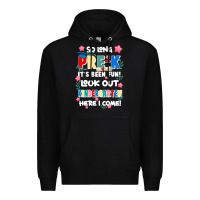 Black so long pre k Premium Hoodie - JahusDesignShop