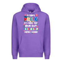 Purple so long pre k Premium Hoodie - JahusDesignShop