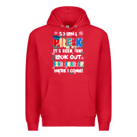 Red so long pre k Premium Hoodie - JahusDesignShop