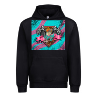 Black racing pink Urban Hoodie - AdoDesignShop