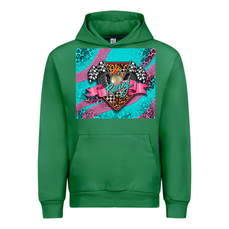 Racing Pink Urban Hoodie by AdoDesignShop | Teevron