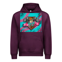 Mauve Wine racing pink Urban Hoodie - AdoDesignShop